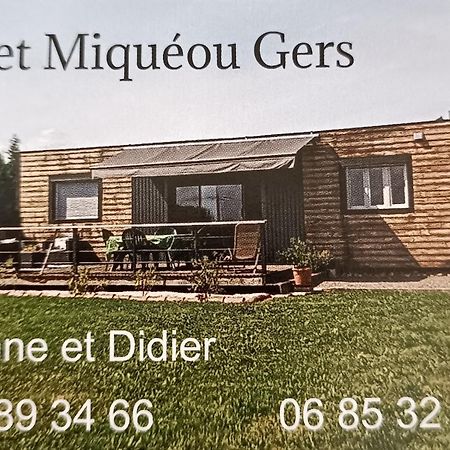 Chalet Miqueou Gers Marseillan  Bagian luar foto